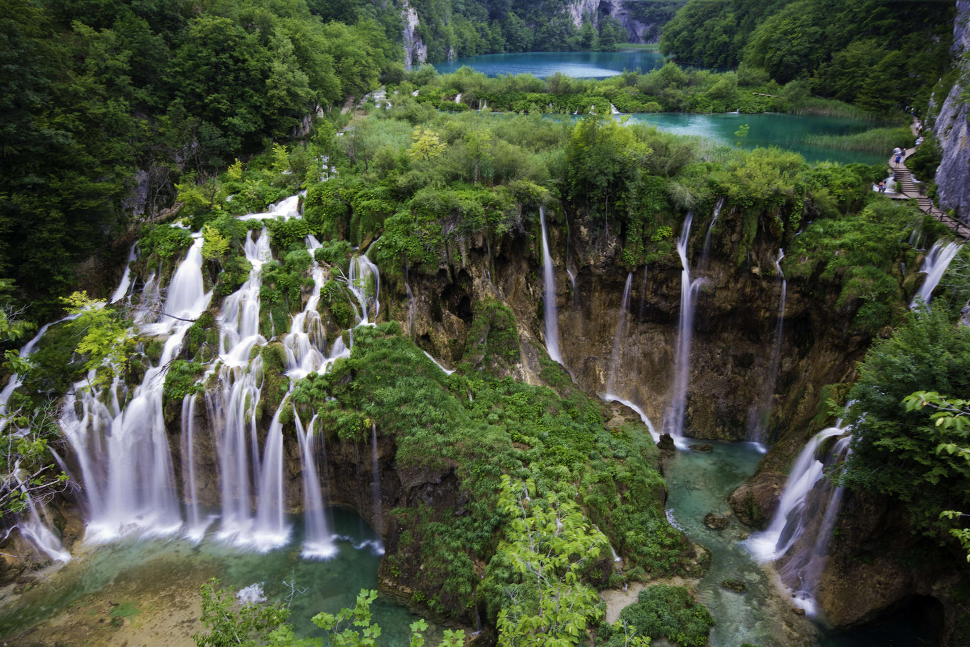 Die Plitvice-Seen gehören zu den schönsten Naturschauspielen in Kroatien