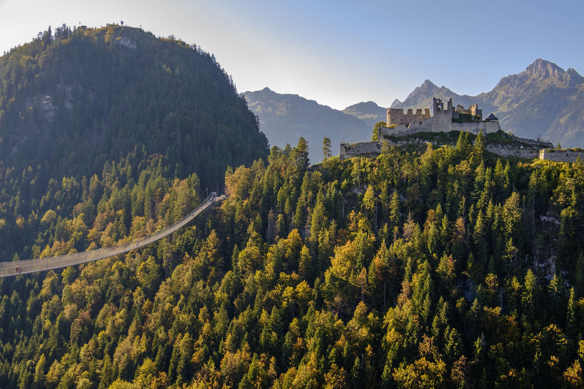 Tirols Highline179 Hängebrücke