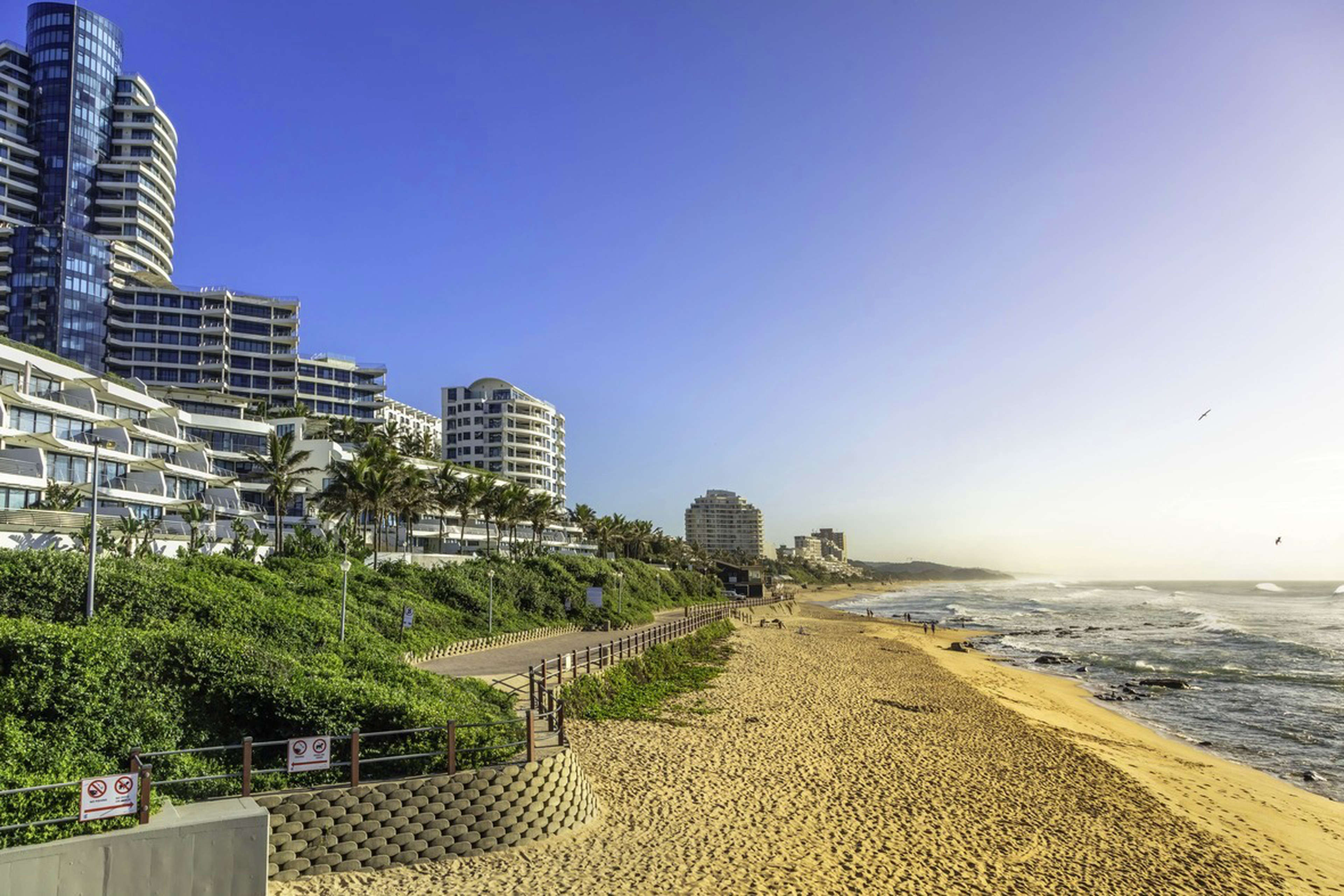 Umhlanga Rocks, au nord de Durban sur la côte du KwaZulu-Natal, Afrique du Sud