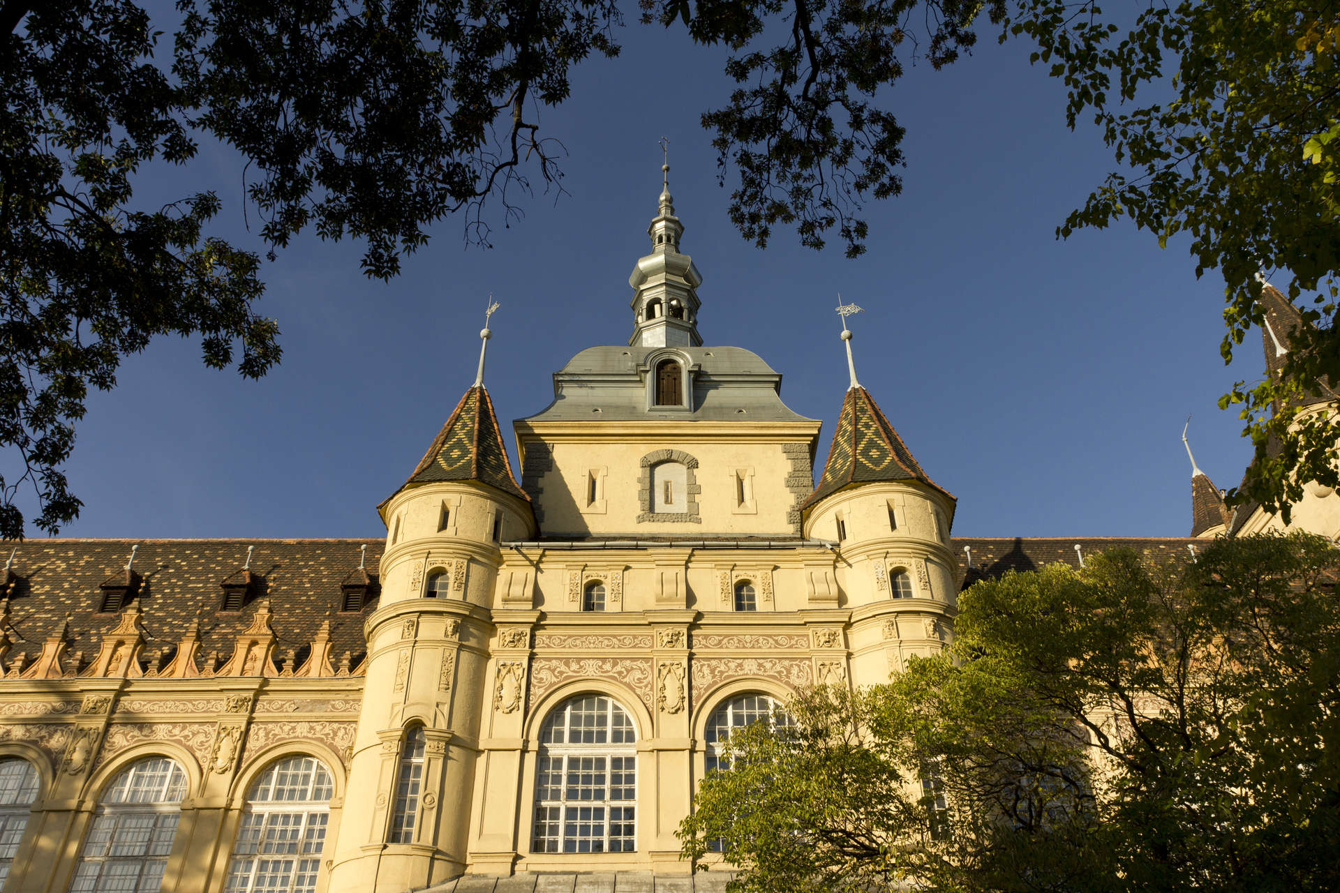 Le château de Vajdahunyad de la fin du XIXe siècle est l'un des points forts du quartier de Városliget.