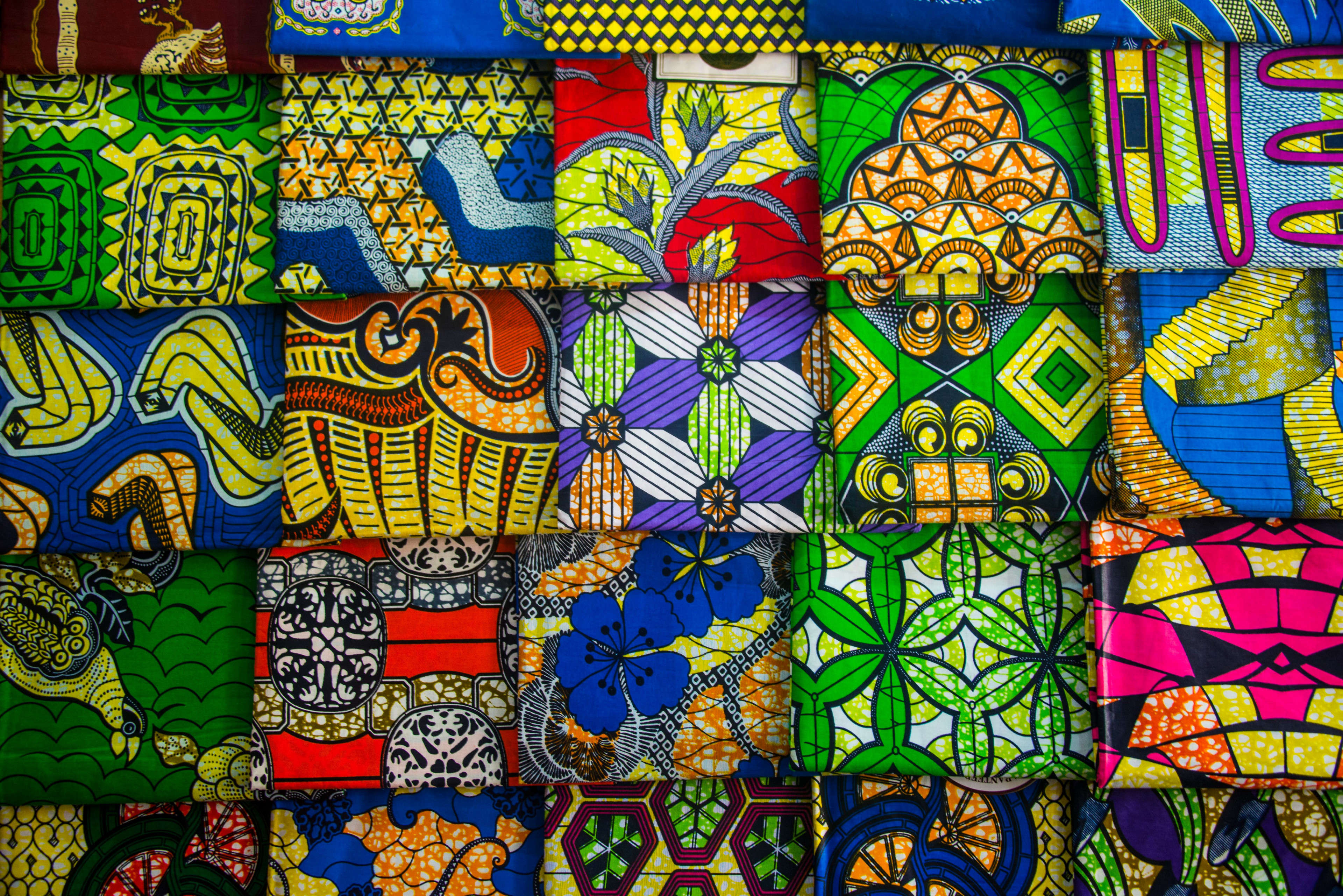 Vibrant Rwandan tapestry, Kigali 