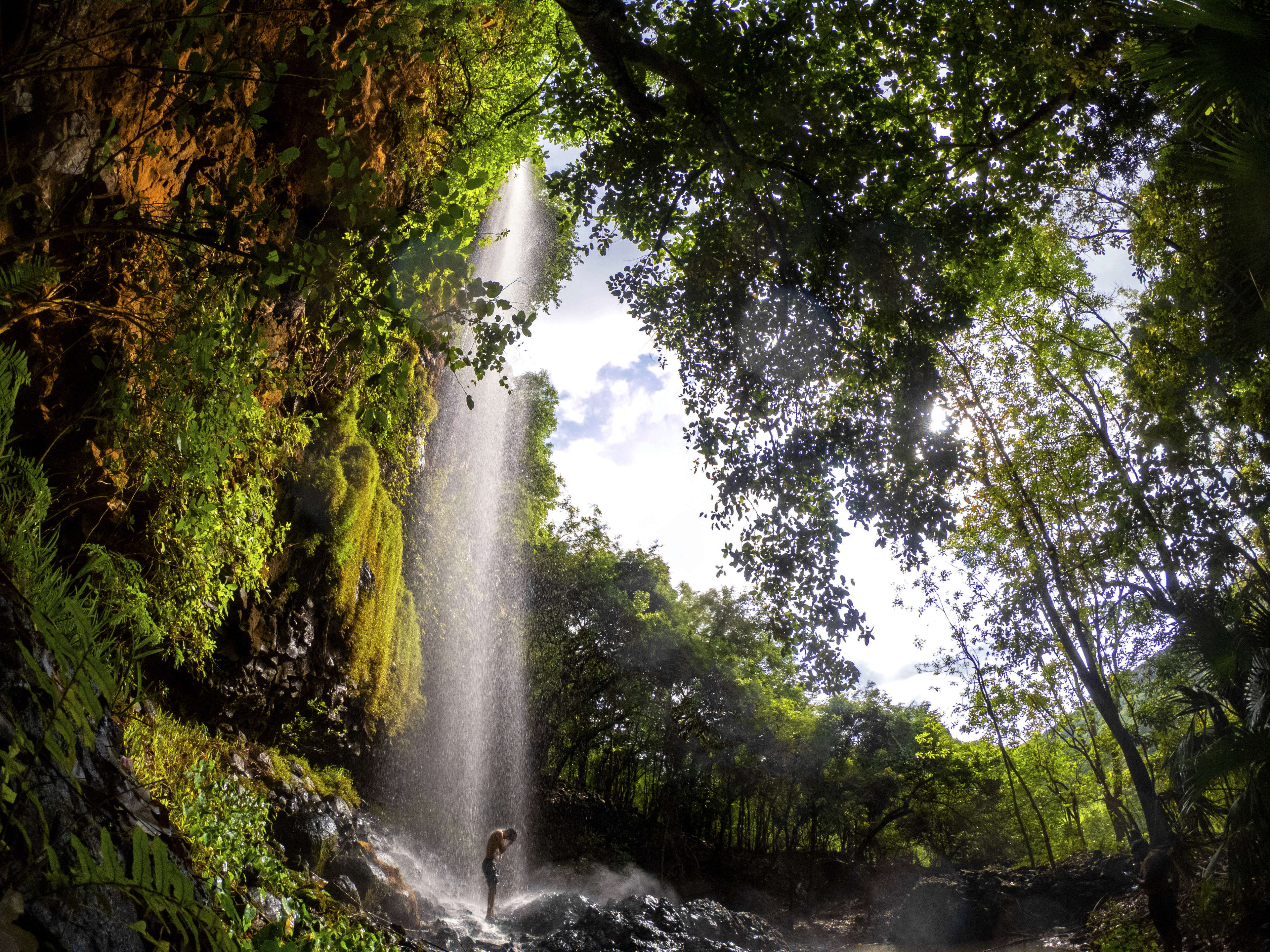 Wasserfall in Mauritius