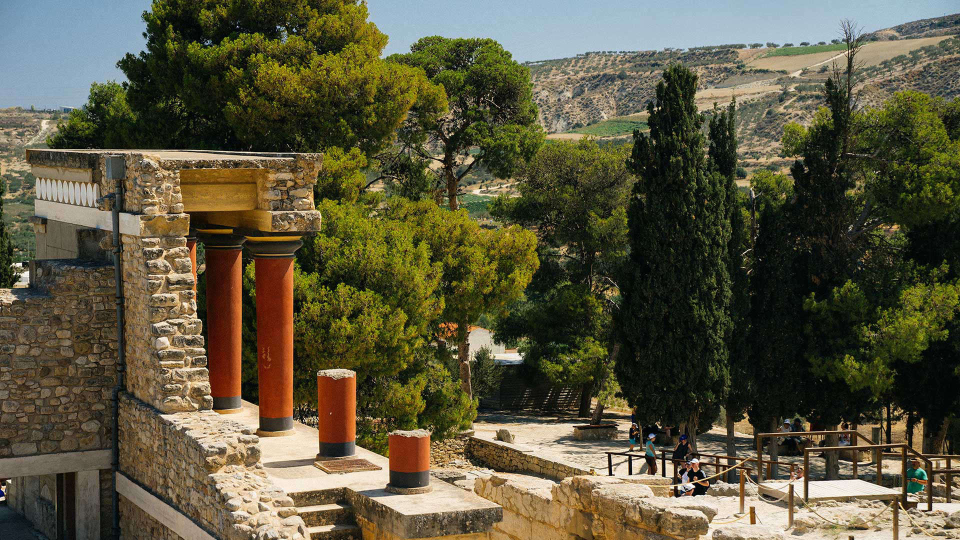 El Palacio de Cnosos en Creta