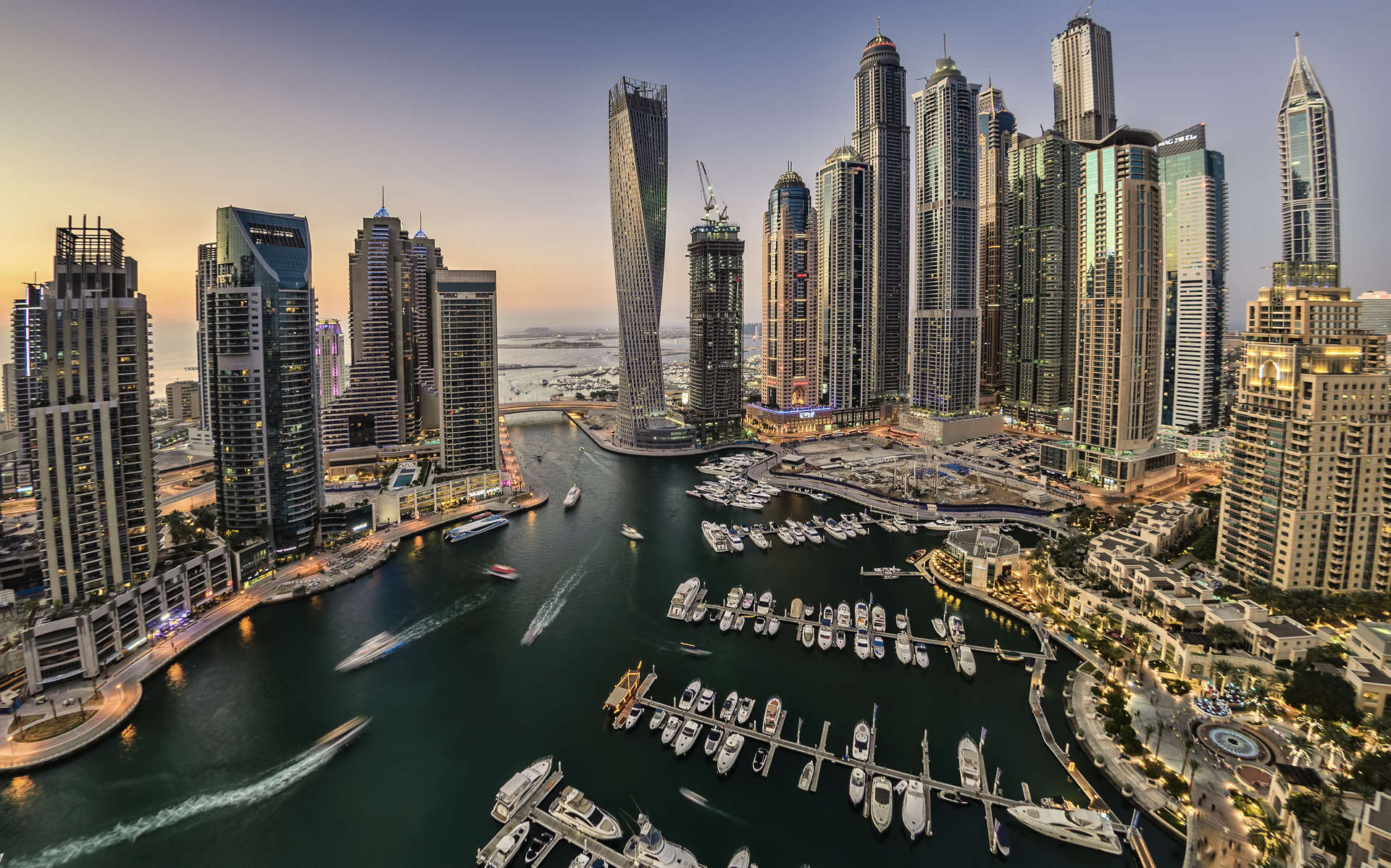 Dubai Marina is one of the best places to stay in the city