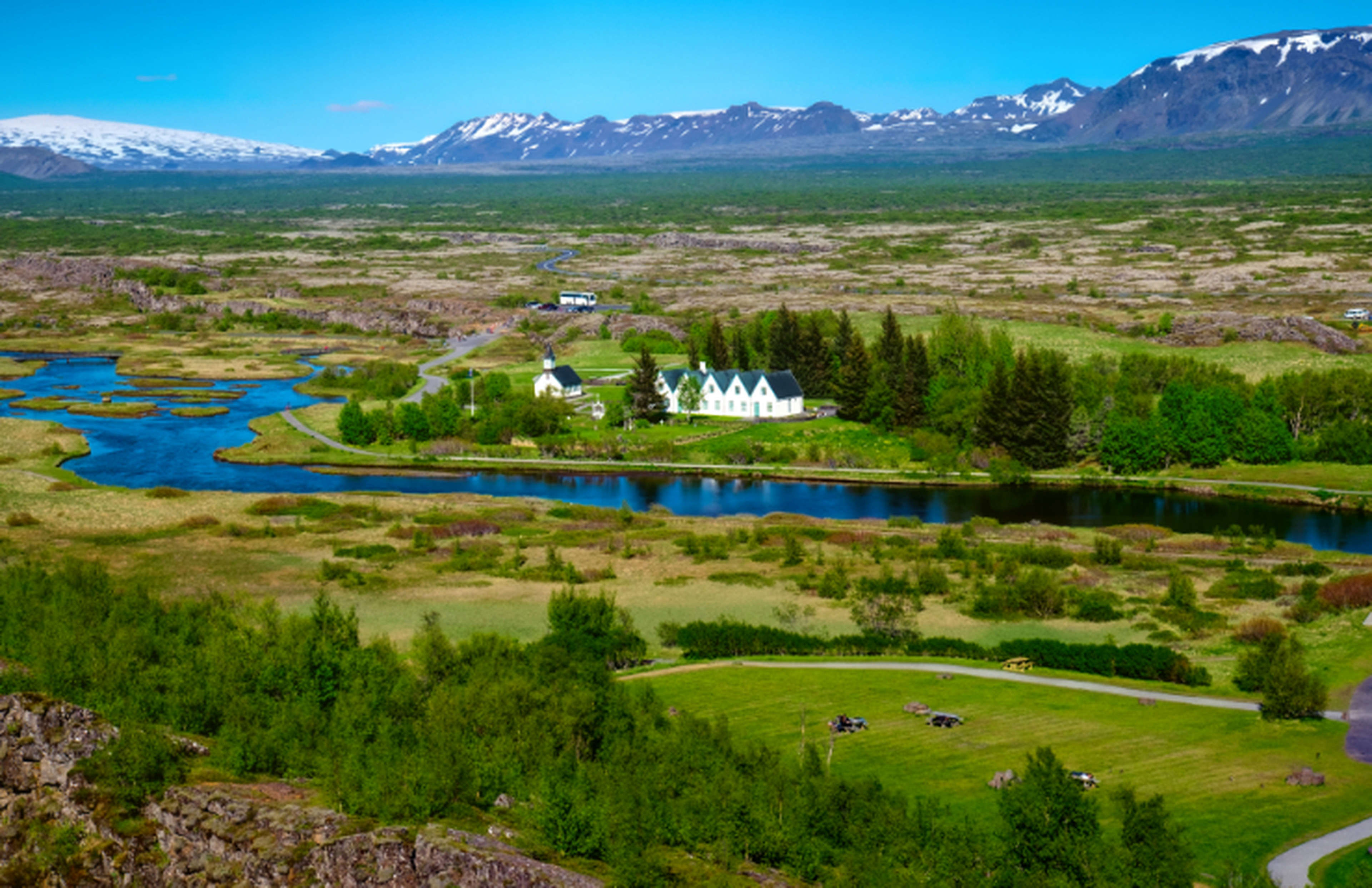 Beautiful Icelandic landscape