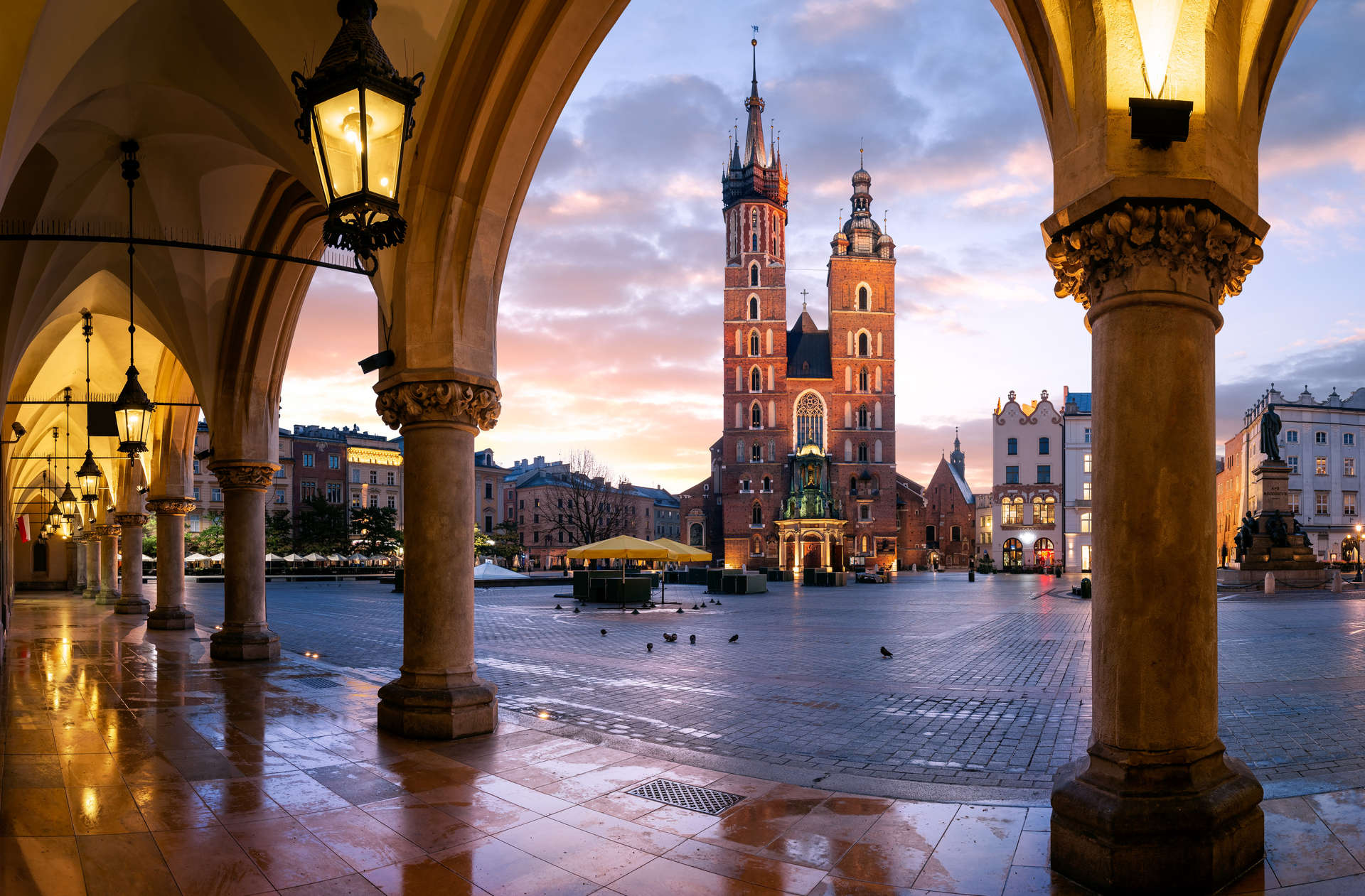 Kraków's main square