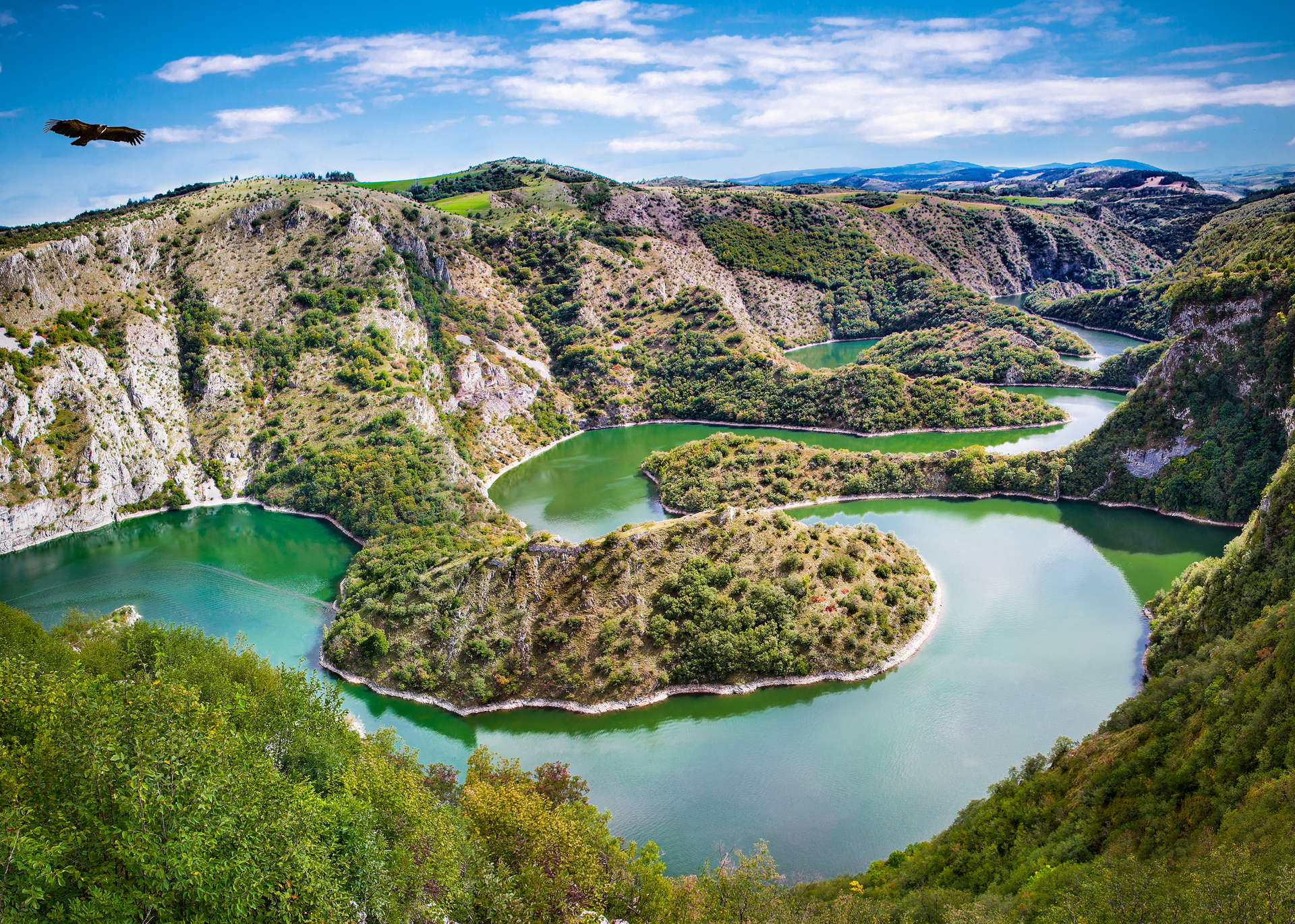 The Uvac River, Serbia