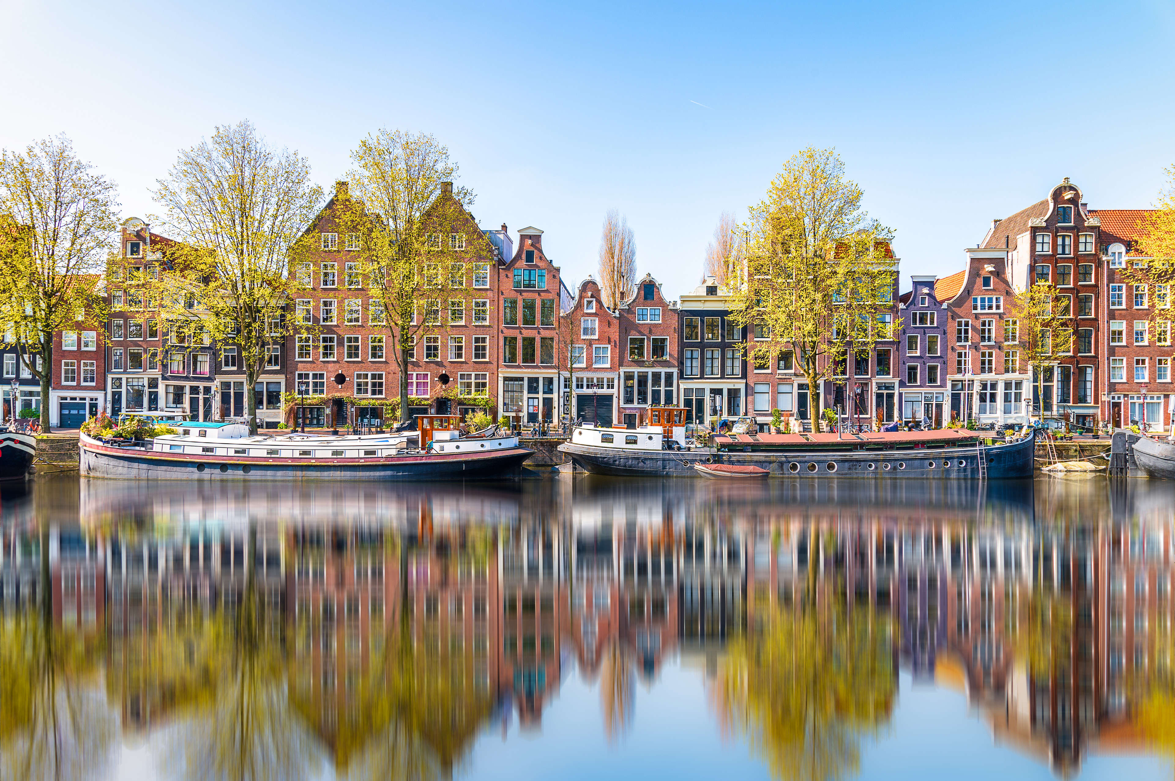 Amsterdam is full of colourful flower markets and great places to eat, many along the canals