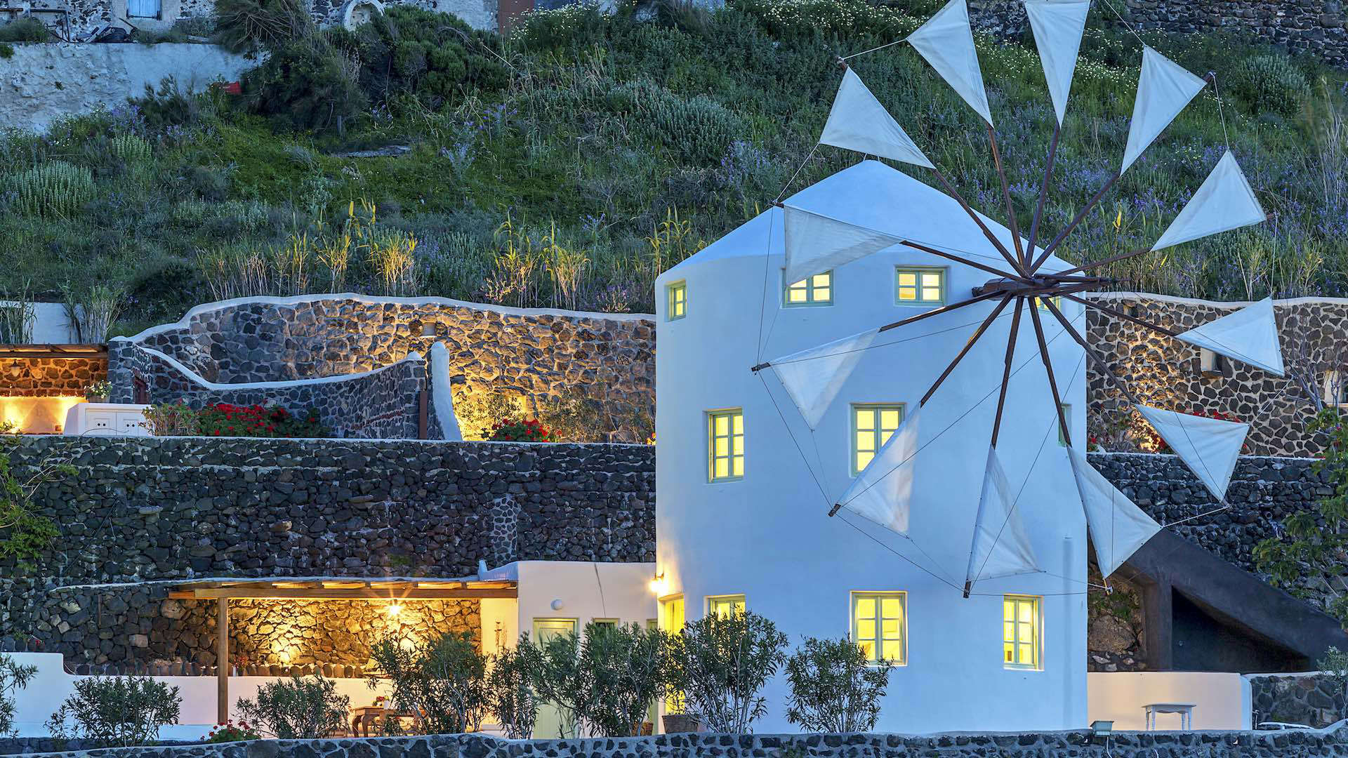 greece windmill