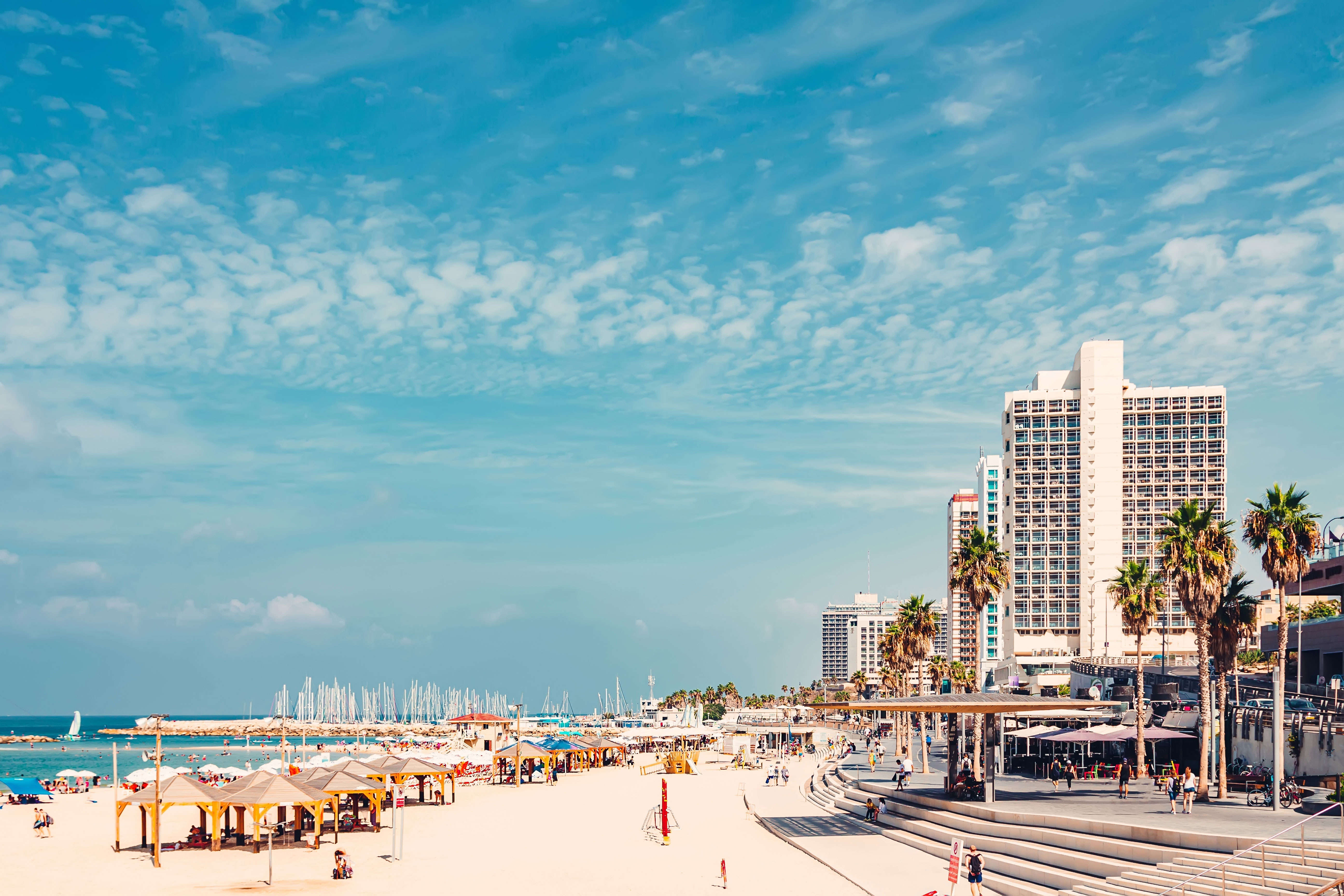 For beautiful Israeli food, café culture and great nightlife you can't beat Tel Aviv