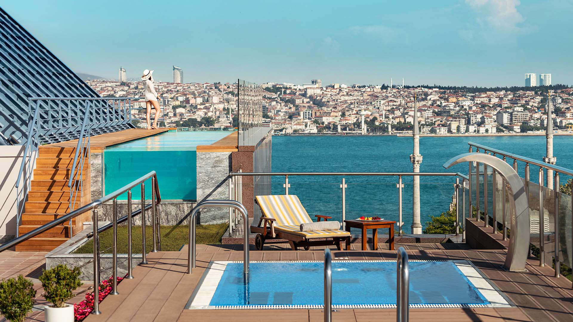 Vue sur la mer à Istanbul