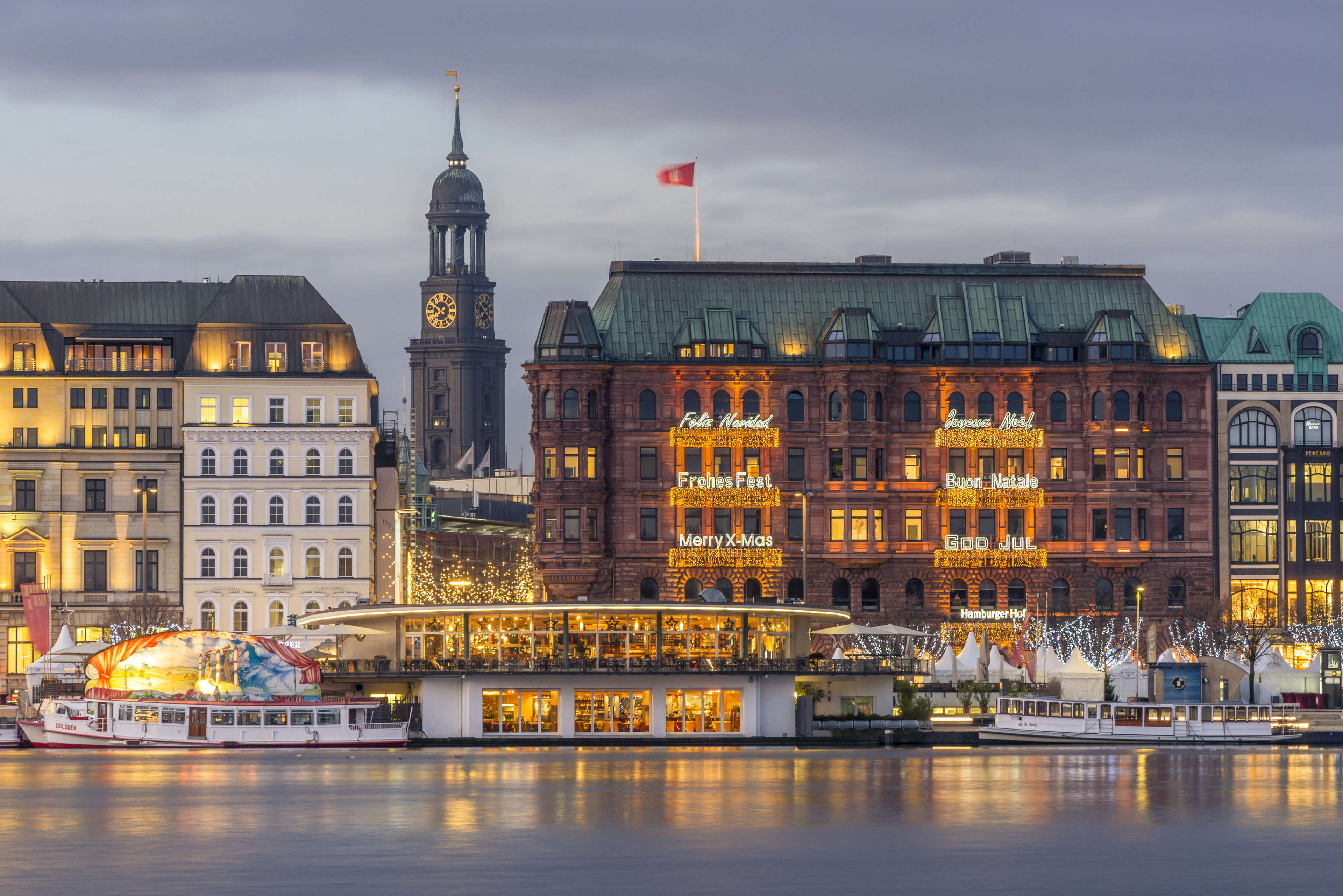Hamburgs Jungfernstieg