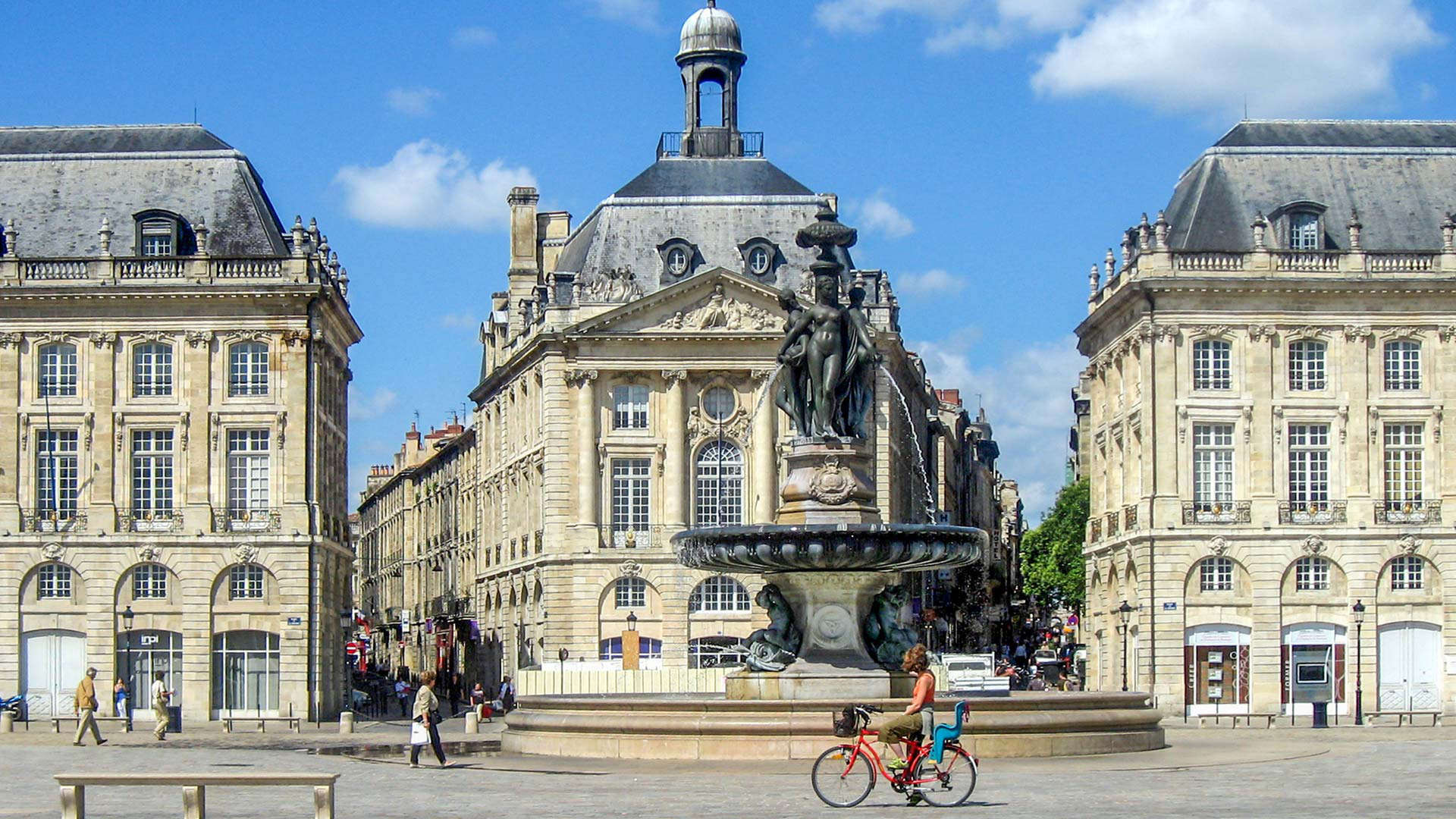 Piazza della Borsa a Bordeaux